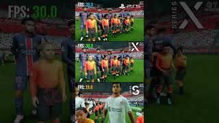 EA Sports FC 25 Xbox Series S vs Series X vs PS5  Technical Review amp FPS Test [upl. by Noitsirhc]