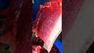 Amazing Red Meat Pork weighting4kg₹450 pork meat porkfood porkrecipes food shortsvideo [upl. by Cordeelia]