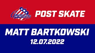 Matt Bartkowski Post Skate 12072022 [upl. by Nagad]