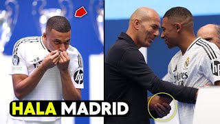 Mbappe FULL Presentation as a real madrid player in santiago bernabeu  Football News [upl. by Ettelliw]