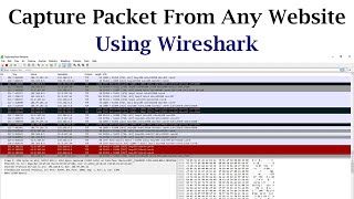 How To Capture Packets From Any Website Using Wireshark TCPUDPIP etc [upl. by Lizbeth]