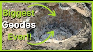 Are These The LARGEST Zeolite Crystal Geodes Ever  💎  Crystal Hunting in India [upl. by Voleta]