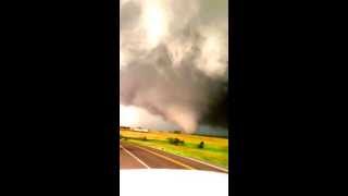 El Reno tornado may 31 [upl. by Nosimaj326]