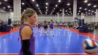 USAV Nationals Circle City 16 Black vs Tstreet 16 Katie 7624 [upl. by Hannibal]