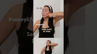 Do This✨ antiaging facemassage faceyoga facelift facial jowls chin wrinkles korean jawline [upl. by Seem]