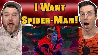 SpiderMan Across the Spider Verse  Official Trailer 2 Reaction [upl. by Malaspina]