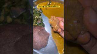 Ragi ball and basaru soppu food recipe foodie eat cooking healthy greenleaf youtubeshorts [upl. by Noy]