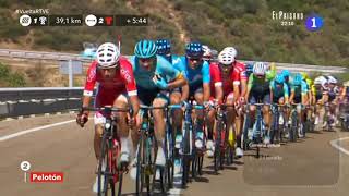 Vuelta ciclista a España 2018 subida a la Camperona [upl. by Allister]