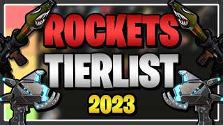 2023 UPDATE Ranking EVERY ROCKET LAUNCHER in Fortnite Save the World Rocket Launchers Tier List [upl. by Kori]