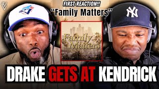 Drake  Family Matters KENDRICK DISS  FIRST REACTION [upl. by Tal]