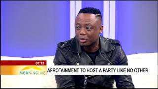 DJ Tira on Afrotainment Vodacom Durban July Marquee event [upl. by Ahsinam825]