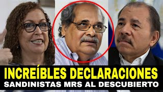 INCREÍBLES DECLARACIONES de Sandinistas anaranjados Esto quieren hacer en Nicaragua [upl. by Rog]