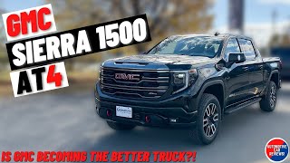 2024 GMC SIERRA 1500 AT4  Full Walkaround Review  Is GMC Becoming The Better Truck [upl. by Auqenet]