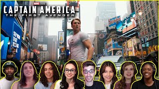 Reactors Reacting to quotI HAD A DATEquot  Captain America The First Avenger 2011 [upl. by Jessen593]