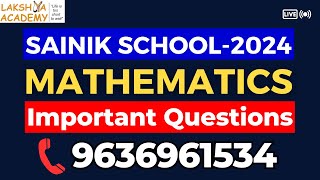 Sainik School Model Question Paper 2024 with Answer Key sainikschool aissee2024 [upl. by Wetzell]