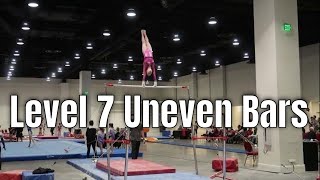 Emersyn Level 7 Uneven Bars Routine at Pikes Peak Cup 2023  Colorado Aerials [upl. by Lindly641]