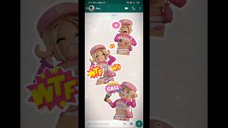 How create roblox girl stickers pack for WhatsApp [upl. by Cosimo]