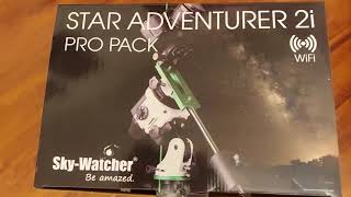 Star Adventurer 2I Pro Pack  Cool Case bro [upl. by Odrawde653]