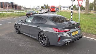 BMW M8 Gran Coupe Competition 625HP Drag Racing Accelerations Engine Sounds 🔥 [upl. by Eibrad46]