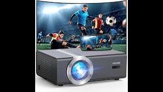 FUDONI Outdoor Movie Projector Review – Pros amp Cons  Native 1080P Projector [upl. by Kathy]