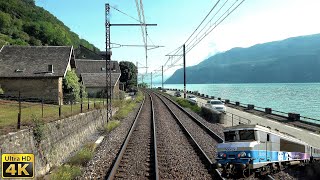 4K Lyon  Chambéry en BB22200 via AixlesBains [upl. by Sioled]