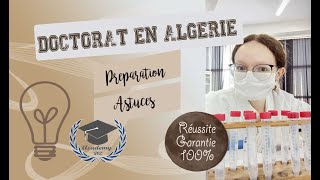 Les étapes du doctorat en Algérieمراحل الدكتورا في الجزائر [upl. by Alyos386]