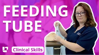 Enteral Tube Feeding Procedure  Using a Pump amp Open System Clinical Nursing Skills LevelUpRN​ [upl. by Bevin]