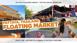 RIDE TO PATTAYA THAILAND FLOATING MARKET  THAILAND 2023 🇹🇭  Mark and Ann [upl. by Kassia]