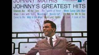 Johnny Mathis Chances Are Allen  Stillman 1957 [upl. by Saraann]