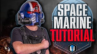 Making Tituss Helmet from Space Marine 2 [upl. by Florrie]