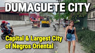 DUMAGUETE CITY PHILIPPINES Virtual Walking Tour  Largest City of Negros Oriental [upl. by Rehnberg457]