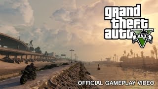 Grand Theft Auto V Official Gameplay Video [upl. by Mallissa84]