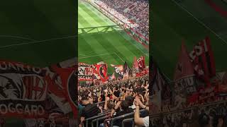 LA NUOVA COREOGRAFIA DELLA CURVA SUD MILANO [upl. by Noraa177]