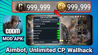 COD Mobile Mod APK v20251 Unlock Aimbot Unlimited CP amp Wallhack Android amp iOS [upl. by Arno]