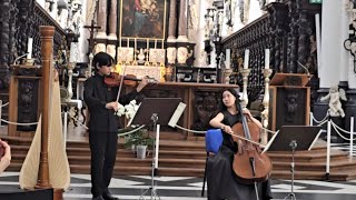 HandelHalvorsen Passacaglia for Violin and Cello at St Pauls Church [upl. by Eliades96]