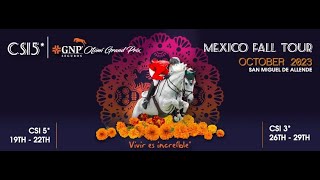 23  CSI 5 Gran Premio 160 Ranking FEI quotAquot Under the lights GNP [upl. by Akyeluz793]