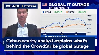 Cybersecurity analyst explains whats behind the CrowdStrike global outage [upl. by Feilak]