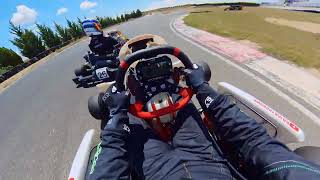 GO KART BATTLE  BIREL ART  ROTAX DD2  INSTA 360 [upl. by Roleat760]