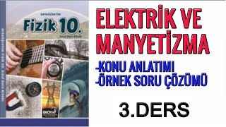 10SINIF DERS KİTABINDAN ELEKTRİK VE MANYETİZMA3 [upl. by Danais286]