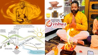 How to Perform Agnihotra   అగ్నిహోత్రం ఎలా చేయాలి   Benefits of Agnihotra  Vishwa Foundation [upl. by Leryt]