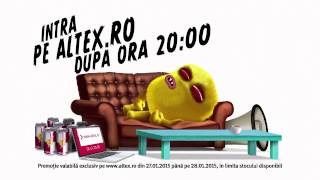 ALTEX Noaptea Devoratorilor de Preturi 27 ianuarie 2015 [upl. by Fairbanks684]