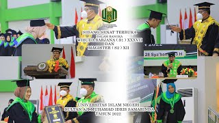 WISUDA TAHAP I UINSI SAMARINDA 2022 [upl. by Alyl599]