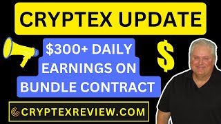 Cryptex Update  300 Daily Earnings On Bundle Contract [upl. by Irab407]