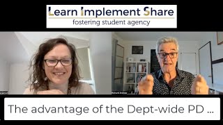 How our Deptwide PD supports leaders implementing change across their mathematics department [upl. by Kovacev]