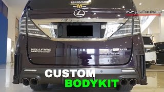 Vellfire 2015 Modified with Luxury Custom Bodykit  VA Mega TT 2016 [upl. by Liz959]