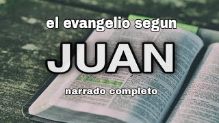 el evangelio según JUAN  AUDIOLIBRO [upl. by Notsuoh]