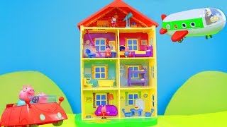 Peppa Wutz Spielhaus für Kinder [upl. by Yrelav403]