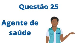 Questão 25 Agente de saúde  Calendário de Vacinas [upl. by Leiahtan]