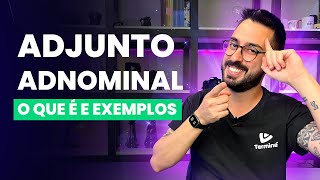 O que é um ADJUNTO ADNOMINAL e exemplos [upl. by Artemis]