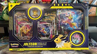 Pokémon Jolteon VMAX Premium Collection [upl. by Nosiddam298]